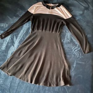 New York & Company Dress with Gold Zipper at back!